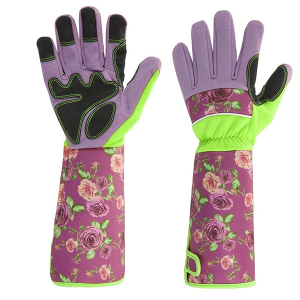 Garden Gloves with Extended Wrist Protection for Arthritis