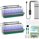 Seed Starter Tray with Humidity Dome - Indoor Gardening
