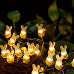 Easter Decoration String Lights - 20 LED Bunnies