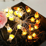 Easter Decoration String Lights - 20 LED Bunnies