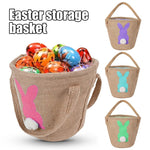 Easter Egg Hunt Basket with Handle - Durable Netting