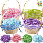 Easter Egg Hunt Basket with Handle - Durable Netting