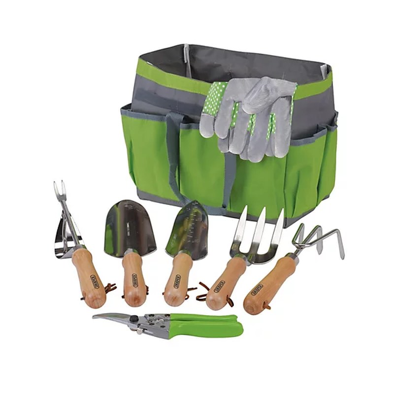 Adjustable Garden Tool Set with Storage Bag | Spring