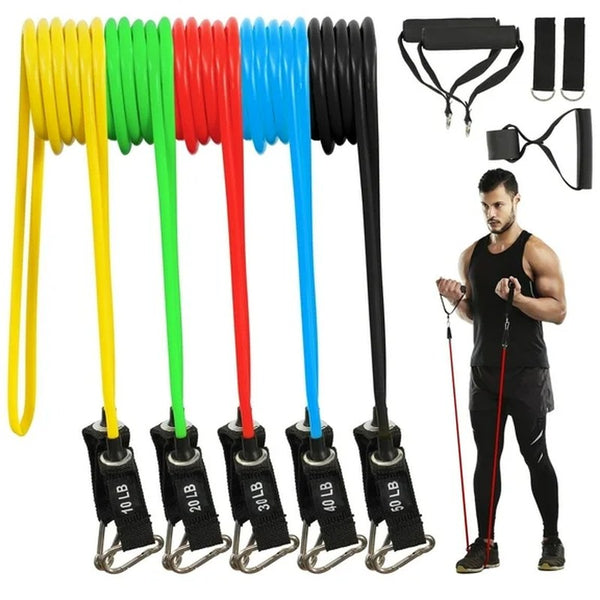Resistance Loop Bands Set | Portable Home Gym Equipment