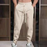 Cotton Loungewear Jogger Pants - Breathable Spring Comfort