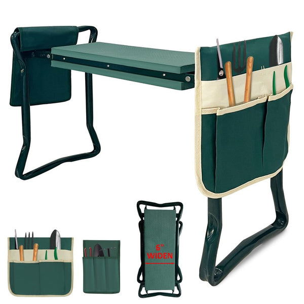 Collapsible Garden Kneeling Pad with Tool Holders | Veltro