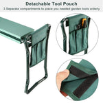 Collapsible Garden Kneeling Pad with Tool Holders | Veltro