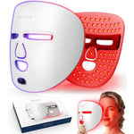 LED Red Light Facial Mask - Anti-Aging Therapy Device