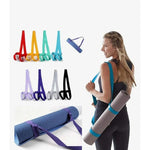 Collapsible Yoga Mat with Carrying Strap | Portable