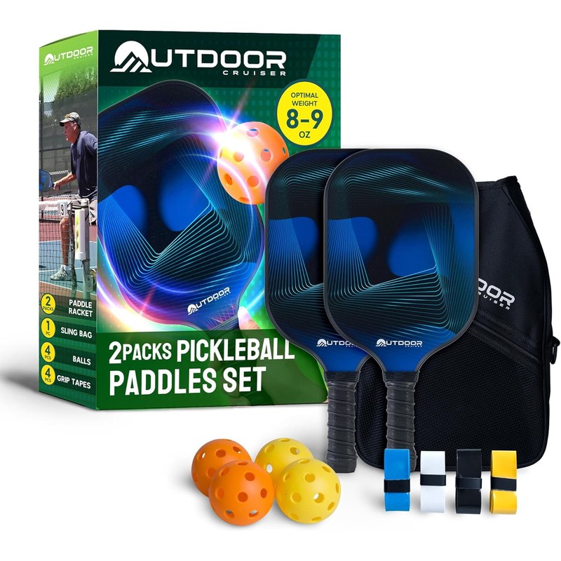 Outdoor Pickleball Paddle Set – Professional Grade for Beginners