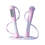 Collapsible Jump Rope with Calorie Counter Display