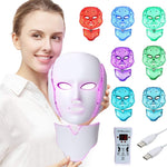 LED Light Therapy Face Mask — Rose Gold Anti-Aging