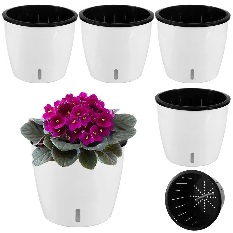 Self-Watering Plant Pots with Moisture Sensors